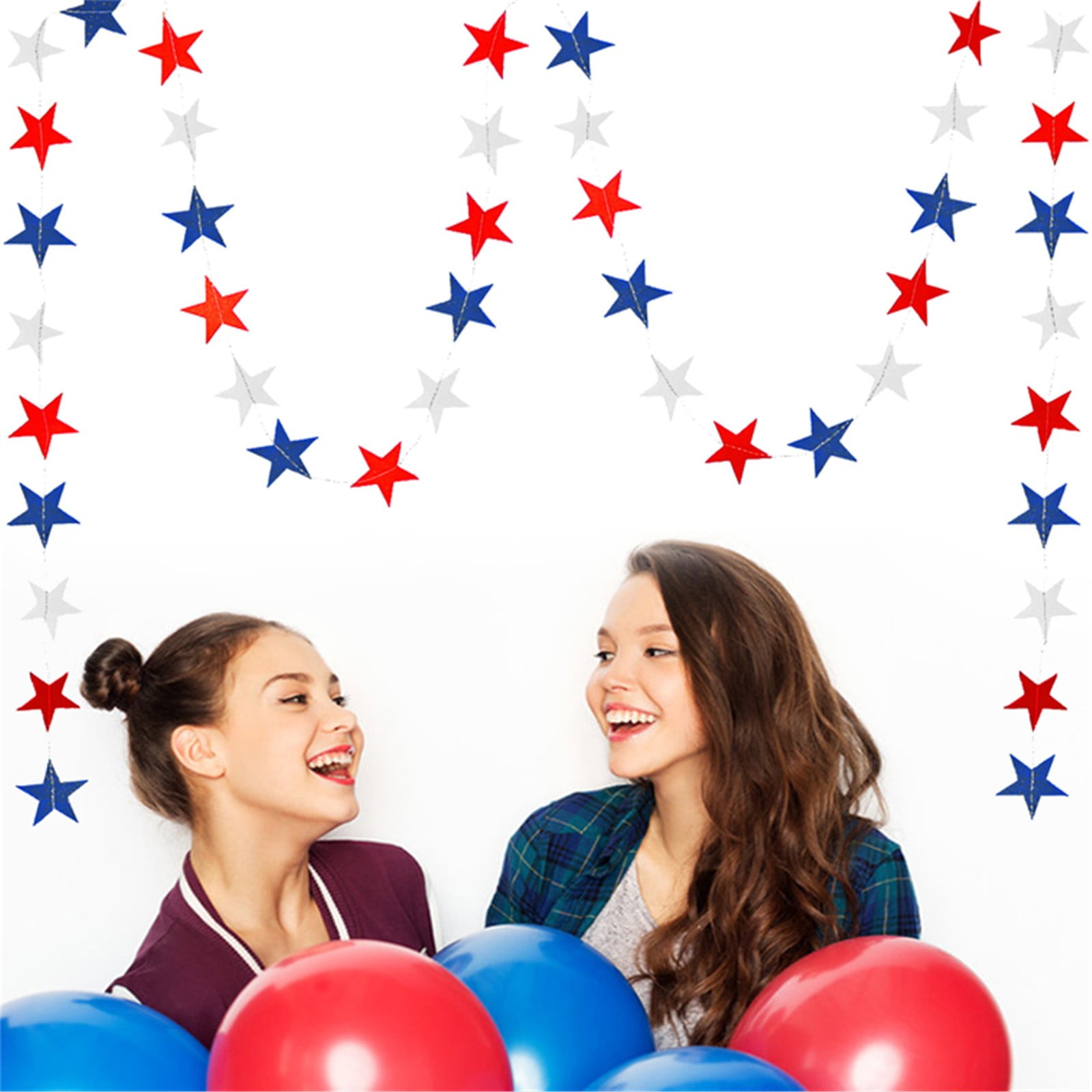 Black And Friday Deals 2024!Event & Party,8 Patriotic Star For 4th Of