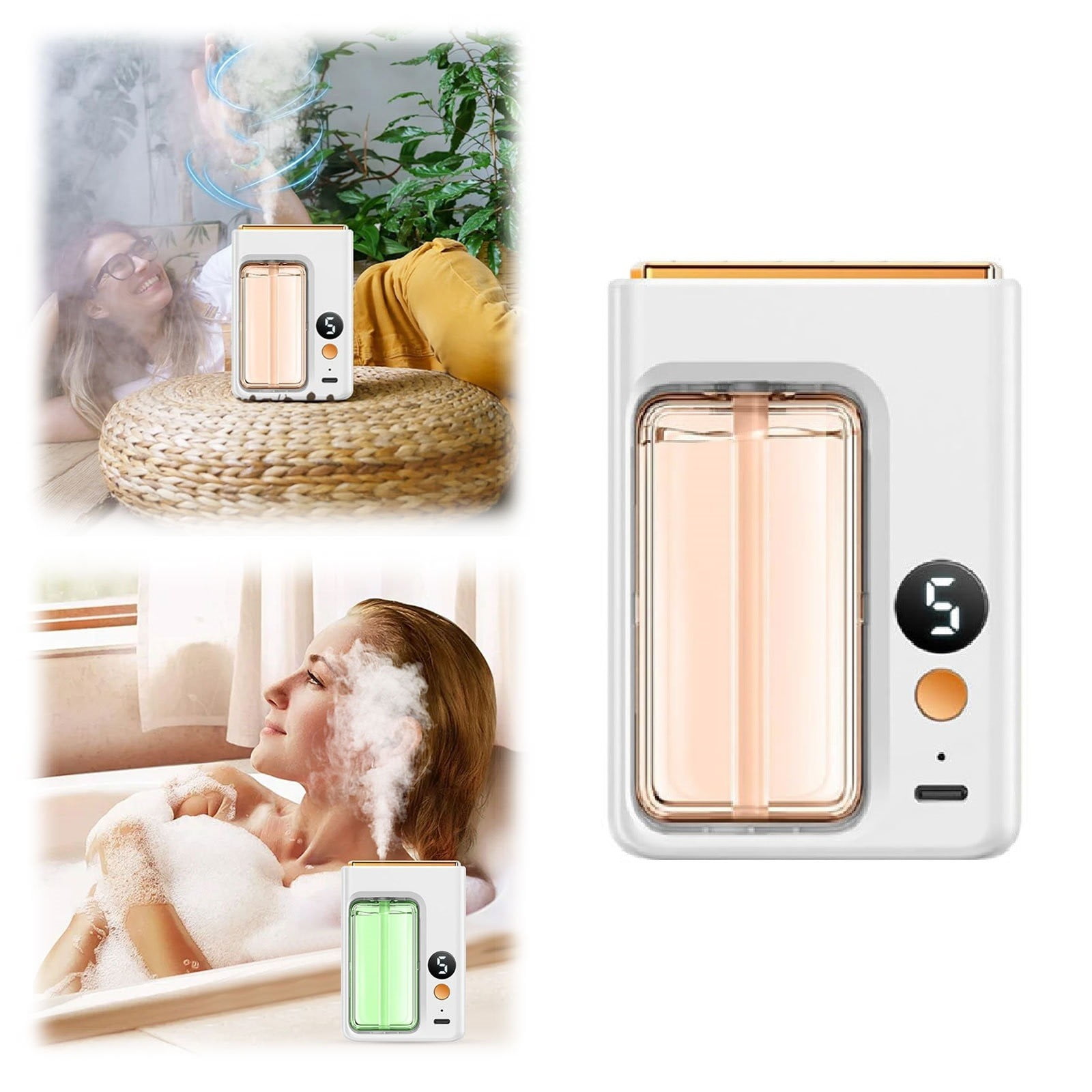 Black And Friday Deals 2024!Humidifier,Automatic Aromatherapy Diffuser