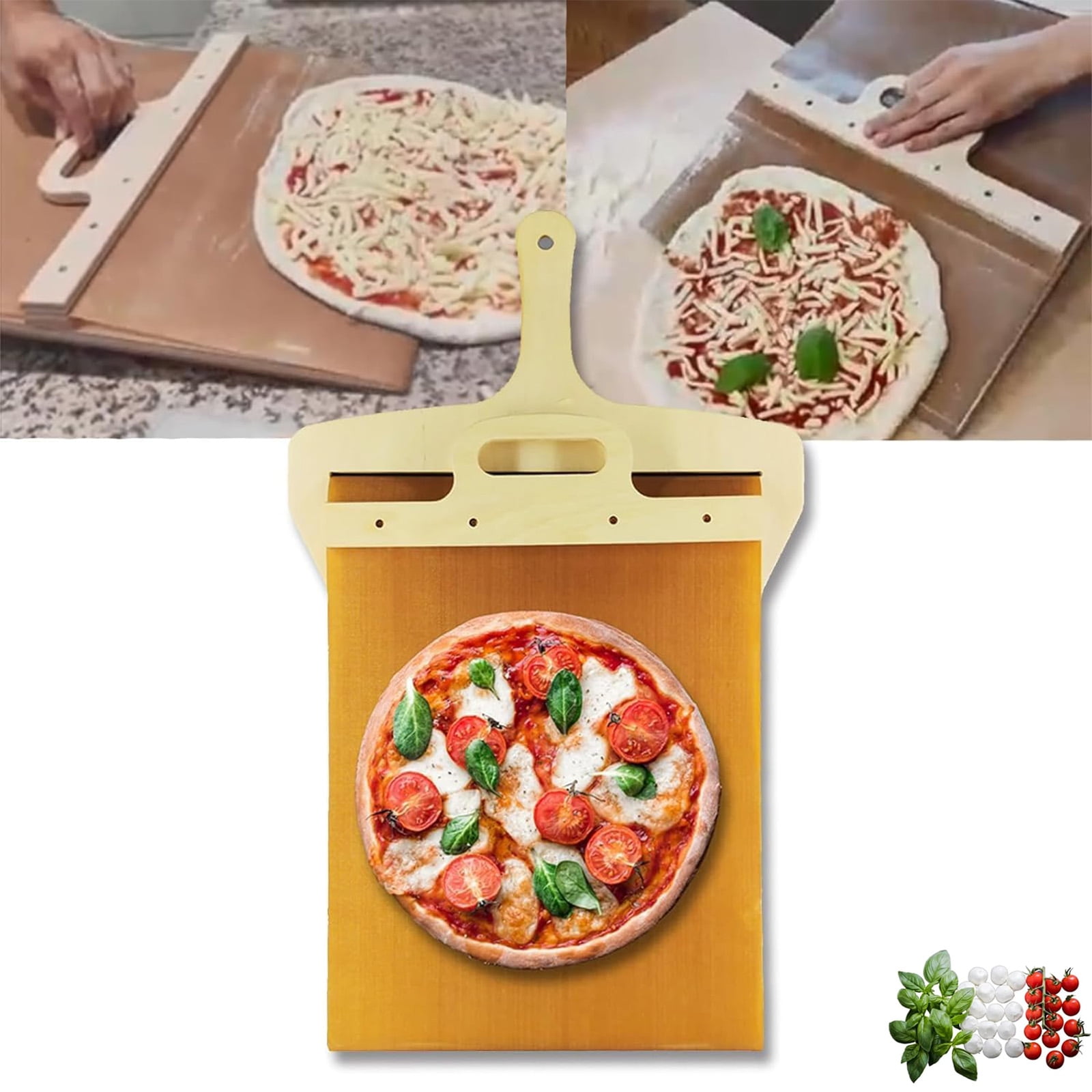 Black And Friday Deals!Clearance Sliding Pizza Peel, Pala Pizza