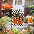 thumbnail image 1 of Letter Garden Flag Pumpkin Letter Garden Flag Decoration Courtyard Outdoor Hanging Decoration B, 1 of 3