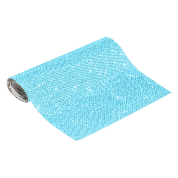 Rhinestone Diy Stickers Of Shiny Crystal Diamond Self Adhesive Decoration Sky Blue