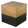 thumbnail image 1 of Black And Gold Draper Cube Table, 1 of 2
