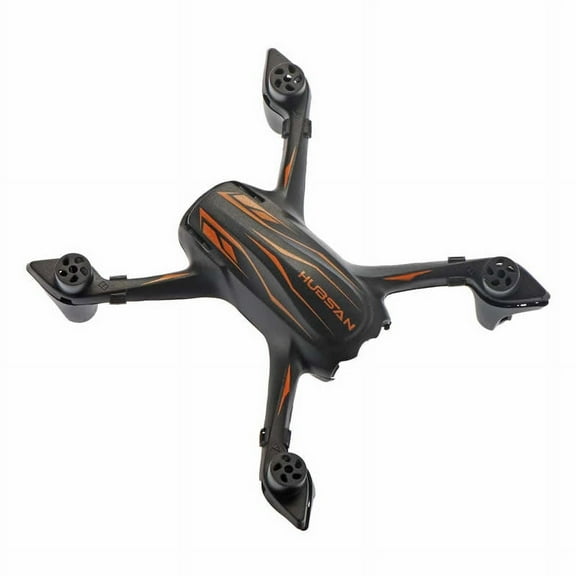 Black And Orange Body Shell Set H107p Quadcopter Hubsan