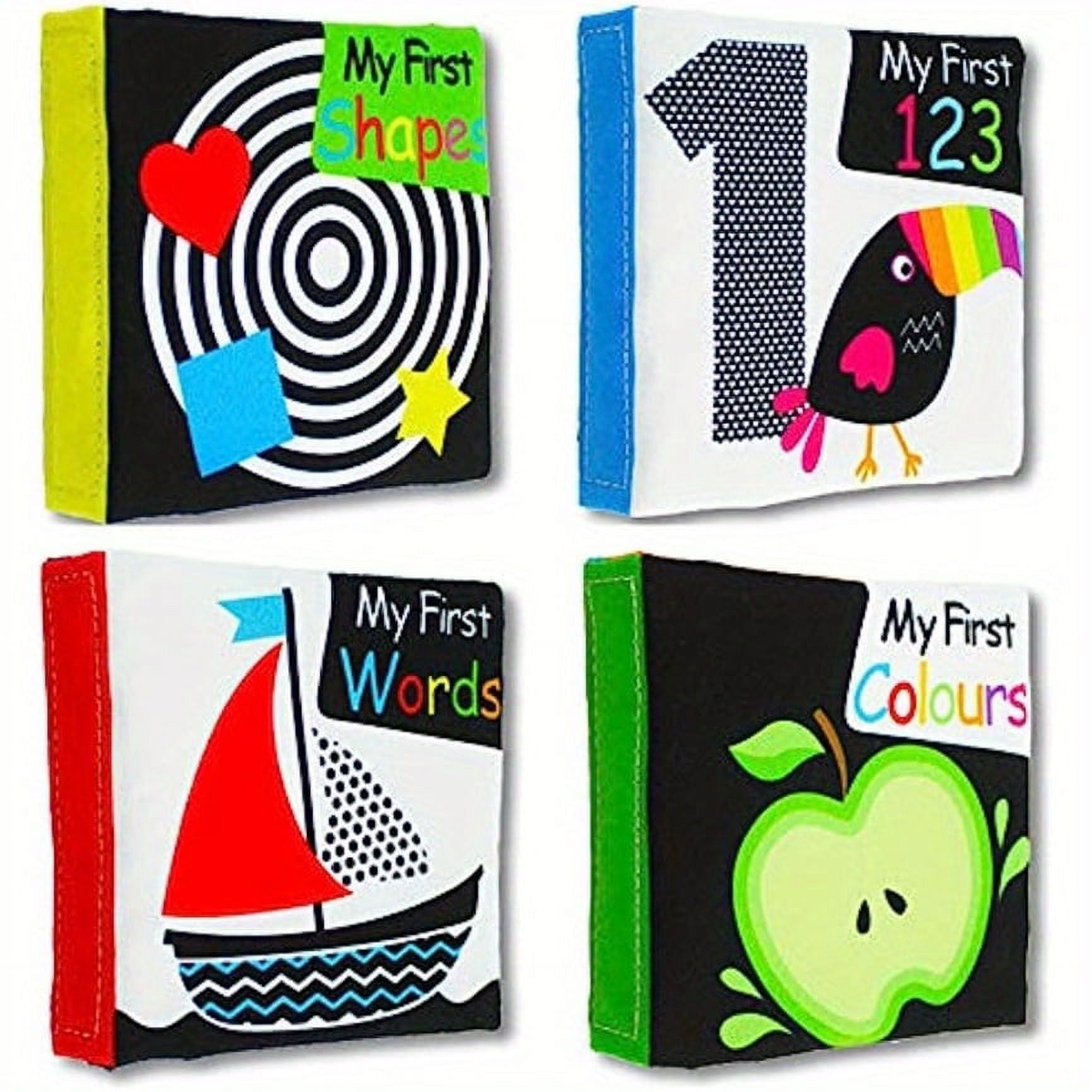 Black And White Books Newborn High Contrast Books Baby Toy For Kids For ...