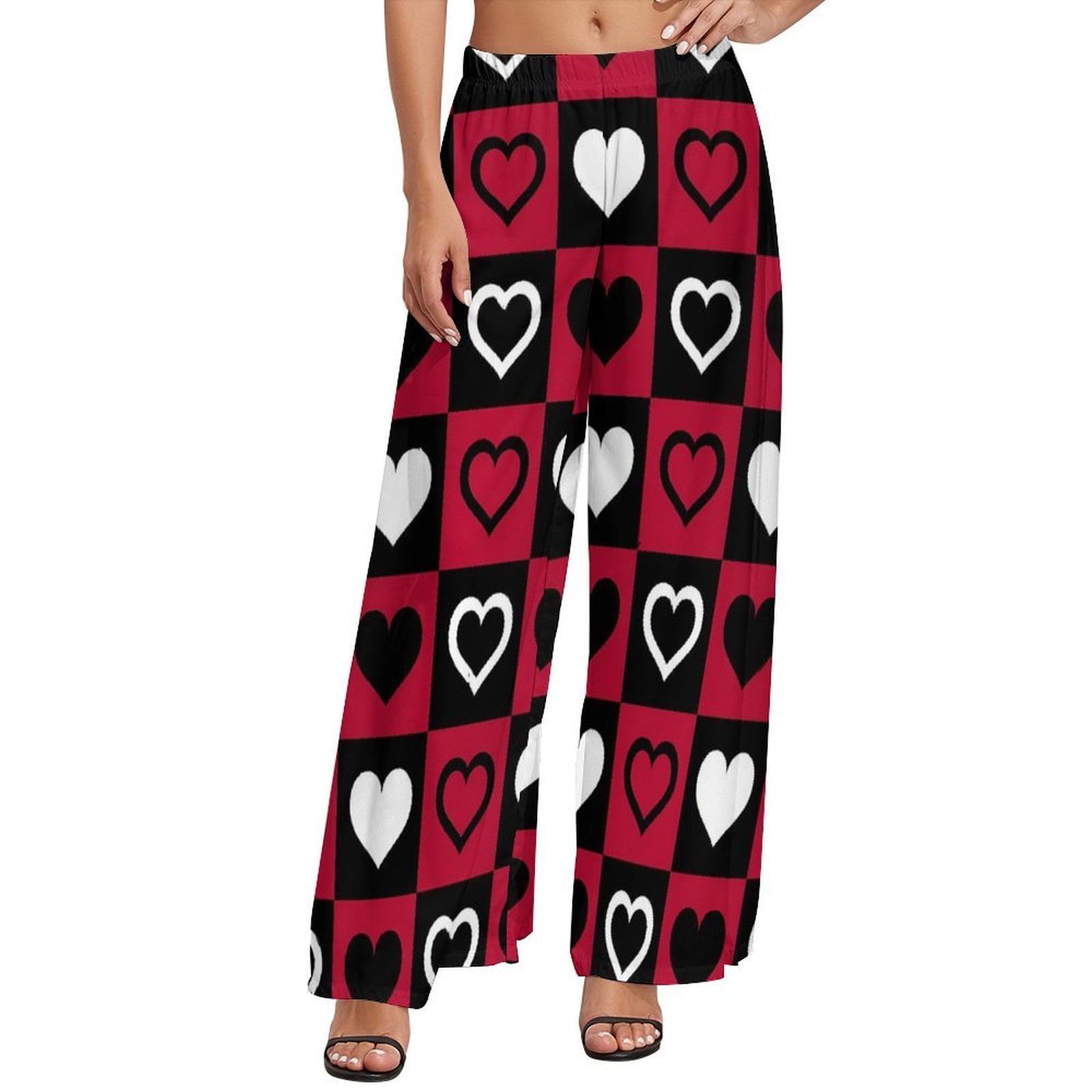 Check Printed Straight Fit Pants