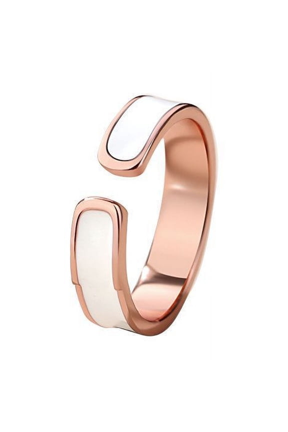 Black And White Couple Open Ring Gift