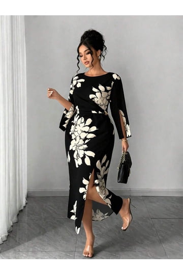 amazon summer dresses for women The Milumia maxi dress looks great any occasion Winter Casual Women Long Item from set:Dress BS_Rick Owens