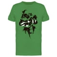 thumbnail image 1 of Black And White Football Player Tee Men's -Image by Shutterstock, 1 of 2