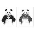 thumbnail image 1 of Black And White Good Panda Bad Panda Adult/Teen Decor; 2 - 11" x 14" Unframed Posters, 1 of 3