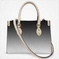 thumbnail image 1 of Black And White Gradient Cross Body Bags For Women Small Leather Female Handbags Fashion Top-Handle Totes, 1 of 4