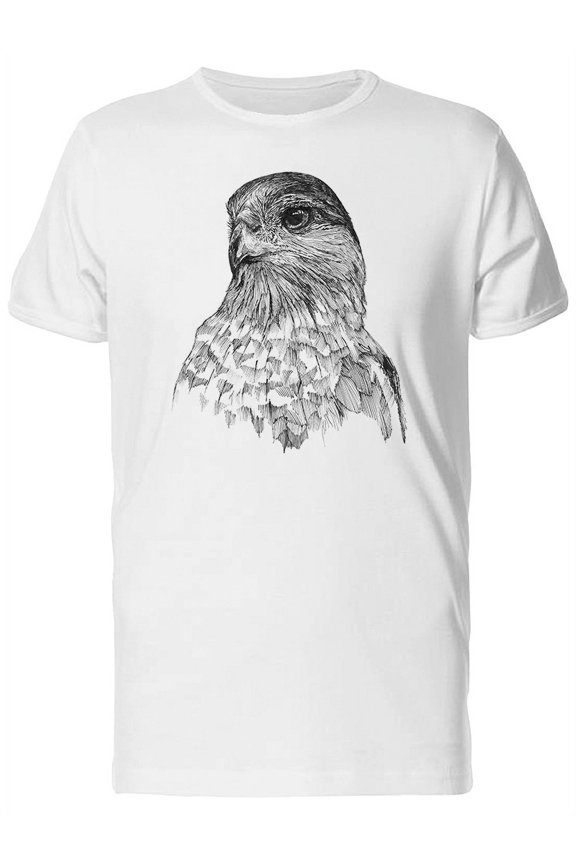 Black And White Hawk Head Tee Men's -Image by Shutterstock