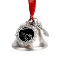 Black And White Hello Kitty Jingling Bell Ornaments for Christmas Tree
