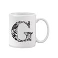 thumbnail image 1 of Black And White Letter G Design Mug Unisex's -Image by Shutterstock, 1 of 4