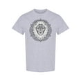 thumbnail image 1 of Black And White Lion T-Shirt Men -Image by Shutterstock, Male x-Large, 1 of 2