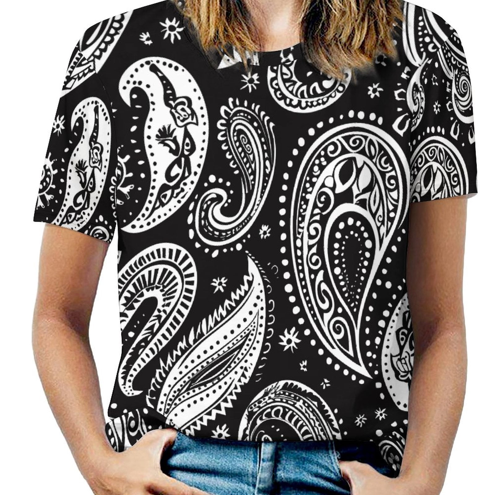 HONTOUTE "I'm With The Banned" Graphic T-Shirt - Women's Loose Fit Cotton Blend Top, Casual Summer Tee