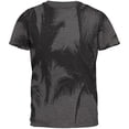 thumbnail image 1 of Black And White Palm Tree Silhouette Mens Soft T Shirt Multi MD, 1 of 1