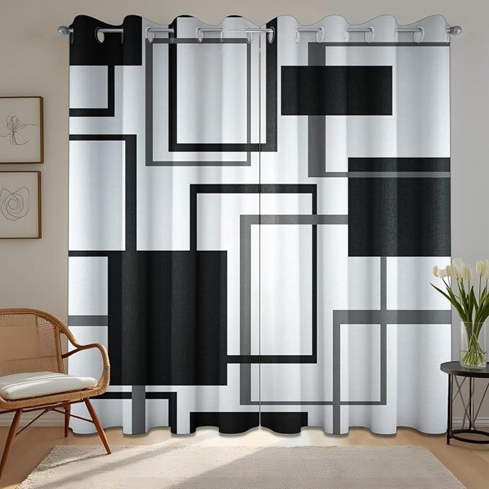 Blackout Curtains With Patternnull
