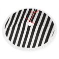 thumbnail image 1 of Black And White Stripes Christmas Tree Skirts with Tassel Decorations Indoor Outdoor for Holiday Party Home Decor 36", 1 of 6