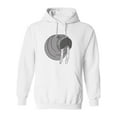 thumbnail image 1 of Black And White Walrus  Hoodie Men -Image by Shutterstock, Male XX-Large, 1 of 4