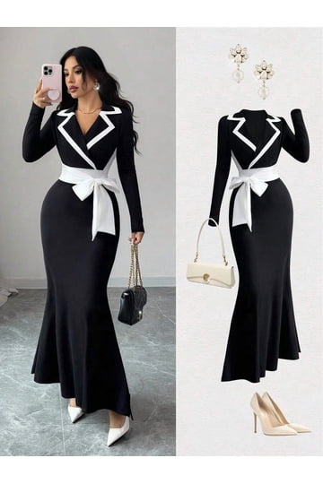 walmart black and white dress Shop Casual Elegant Dresses for Every Occasion Maxi dress