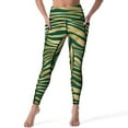 thumbnail image 1 of Black And White Zebra Yoga Pants Female Striped Print Leggings High Waist Yoga Legging Elastic Graphic Fitness Sport Pants, 1 of 6