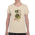 thumbnail image 1 of Black And Yellow Warbler T-Shirt Women -John James Audubon Designs, Female Small, 1 of 4