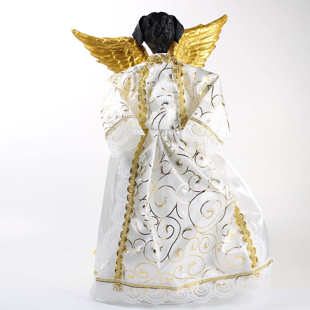 Black Angel Christmas Tree Topper