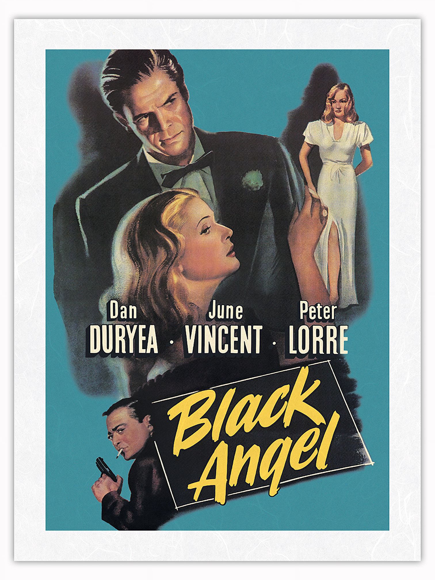 Black Angel - Starring Dan Duryea June Vincent and Peter Lorre ...