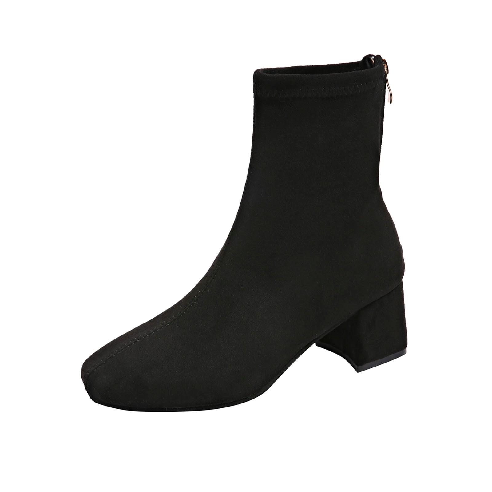 1/6 Scale Black Zipper Boots For 12” Female Dolls – Hollow Ankle, GACTOYS 2017