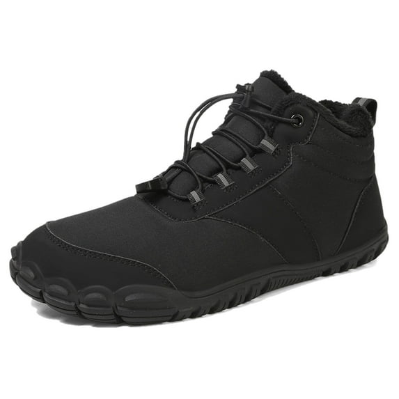 Black Ankle Boots Women Hike Footwear Barefoot Shoes Walking Hiking Boots Women Men Running Non Black Booties Black 36