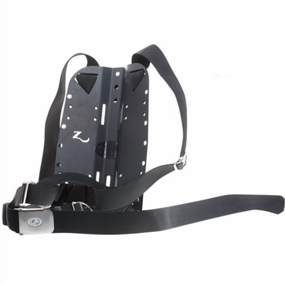 Black Anodized Aluminum (w/ bolts and straps)