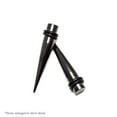 thumbnail image 1 of Black Anodized Ear Tapers 1 Pair, 1 of 8