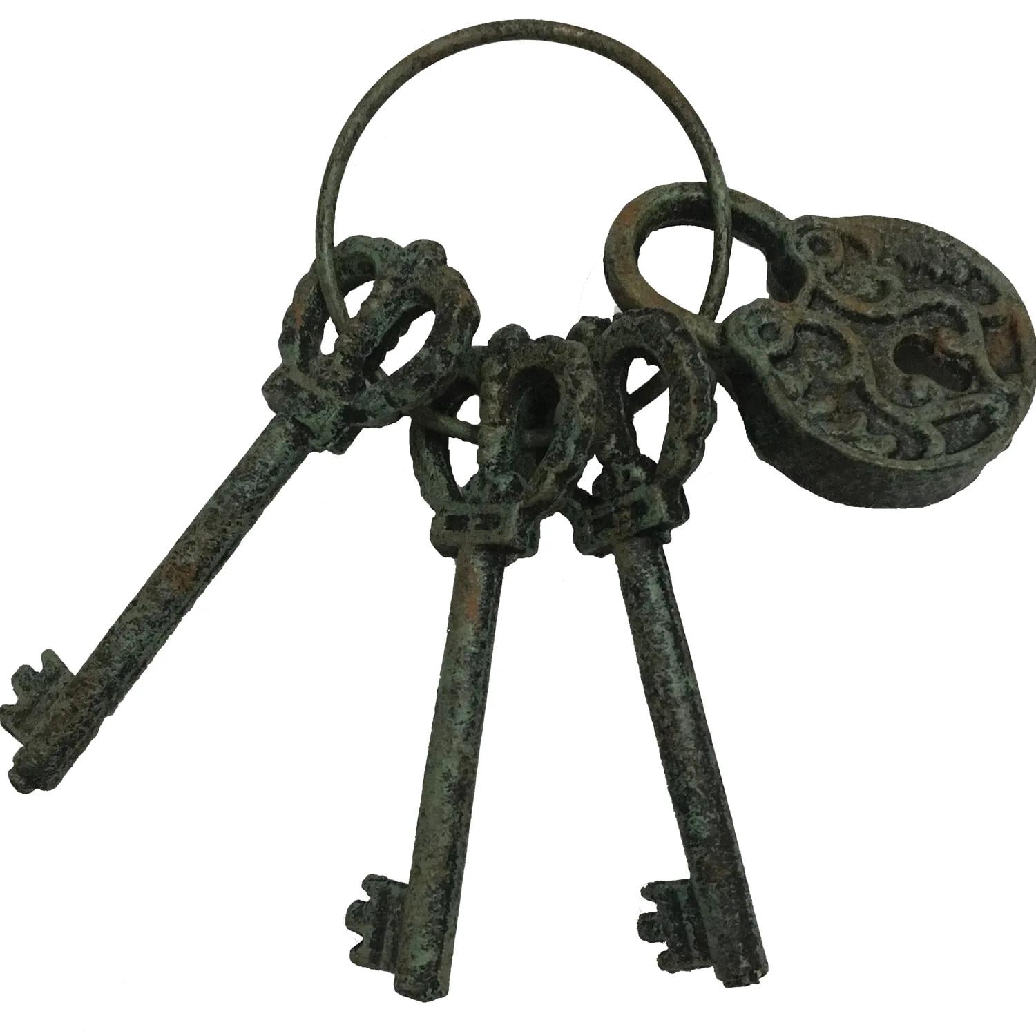 Black Antique Key Ring Decoration - Walmart.com
