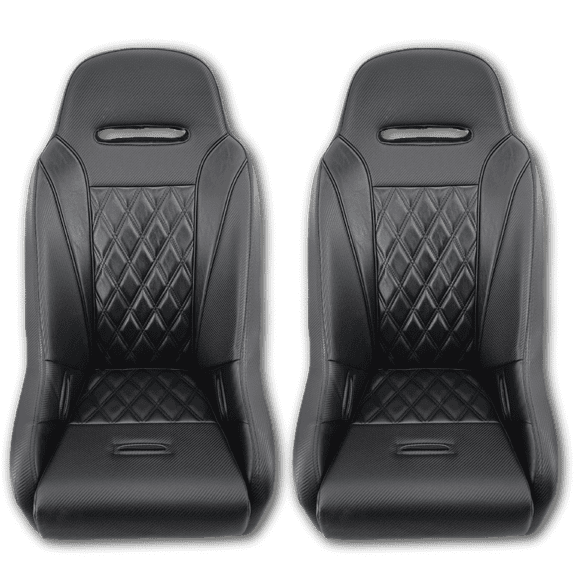 Black Apex XP Pro Front Suspension Seats