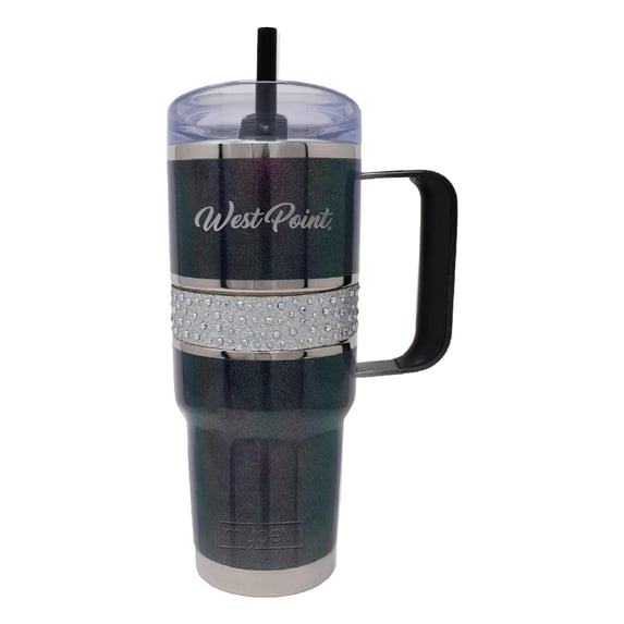 Black Army Black Knights 32oz. MyBevi Rhinestone Hollywood Travel Mug