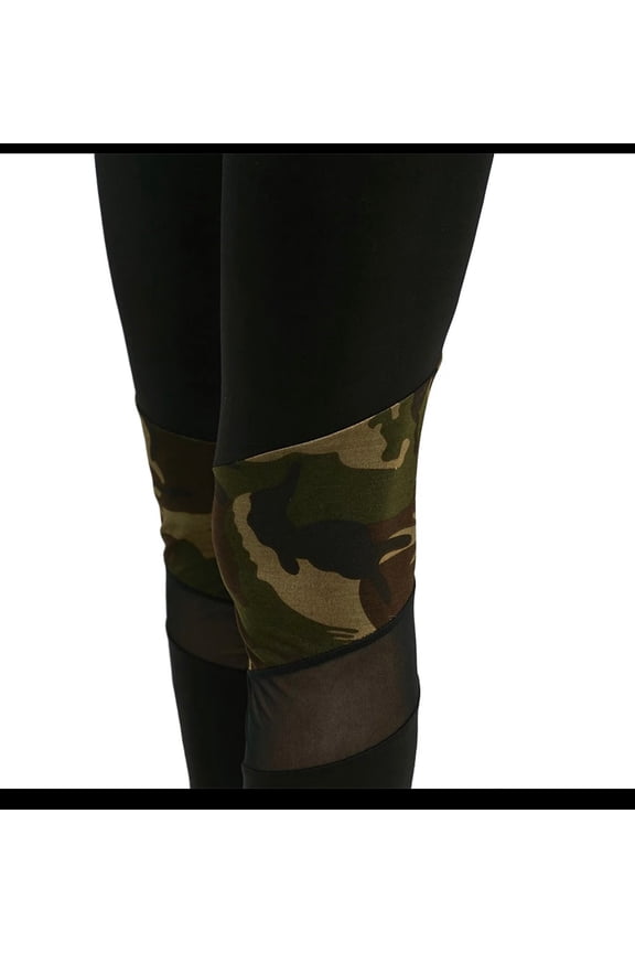 Black Army Fatigue Legging