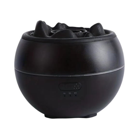 Black Aroma Diffuser, 36oz Large Capacity Home Fragrance Sprayer with Ambient Light, USB Humidifier & Essential Oil Diffuser - for Bedroom, Living Room, Office, Yoga Room, Spa