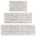 thumbnail image 1 of Black Arrow Pattern Kitchen Rugs Sets Of 3,Kitchen Runner Rugs Non Skid Washable,Decorative Kitchen Floor Mats for Kitchen,Sink,Laundry,17"x30"+ 17"x47" + 17"x59", 1 of 6