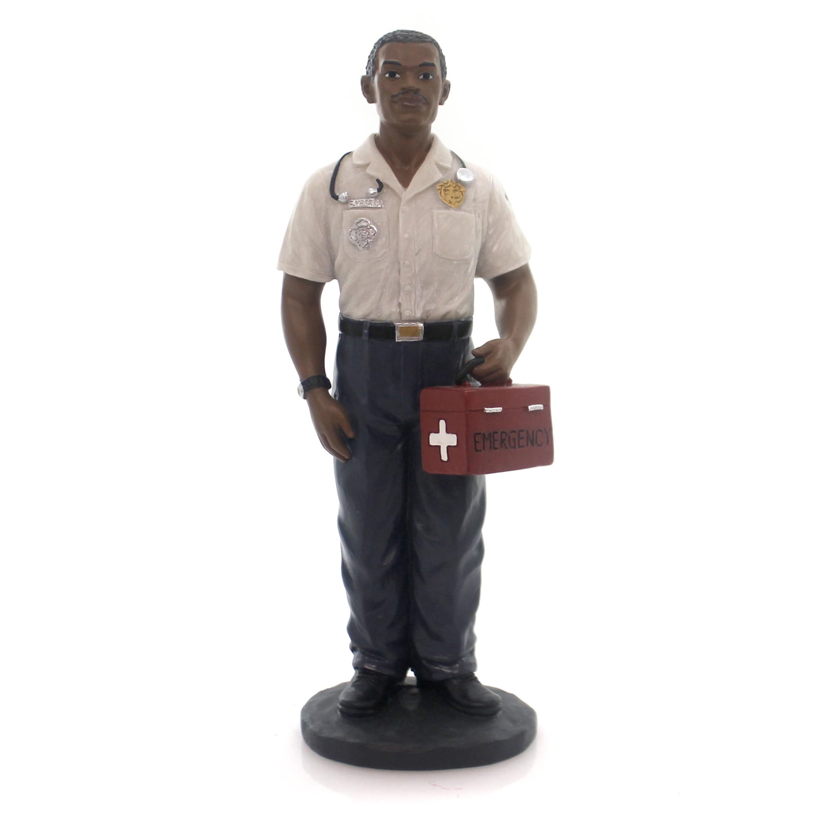 Black Art Emergency Tech Male Black Polyresin First Aid Medical 27020