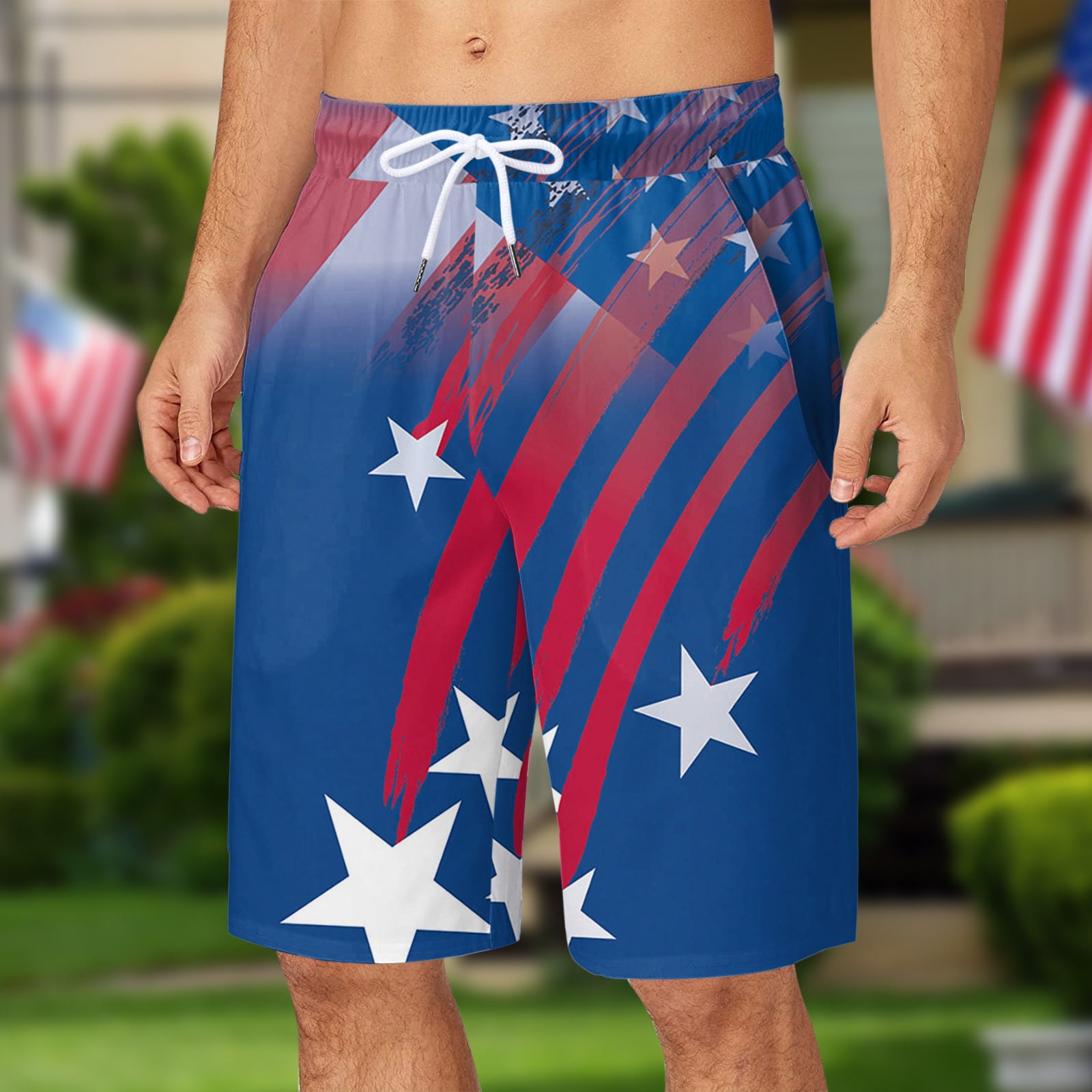 Colorful mens running shorts clearance