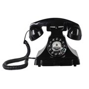 Black Audio Guest Book Phone, Record Customized Audio Messages with Audio Guest Book for Parties Weddings Birthdays Rentals Confessions(Battery Not Included)