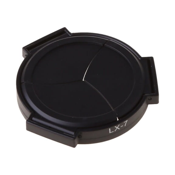 Black Auto Open & Close Lens Cap Cover For Panasonic DMC-LX7 LX-7 Camera Accessory