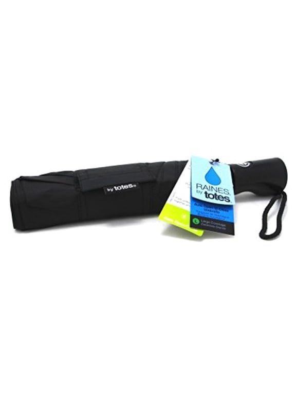 Black Automatic Auto Open Close 42 Arc Polyester Rain Protection Umbrella