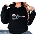 thumbnail image 1 of Black Autumn Moon Reflection Graphic Sweatshirt Print hoodie womens S-2XL for Daily Wear Tops, 1 of 4