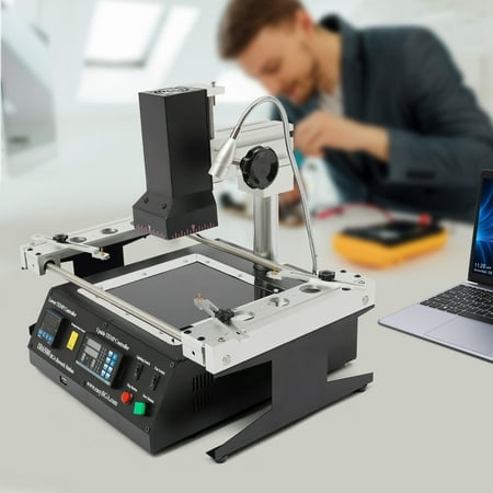 Black BGA Rework Station for Laptop Motherboards, Desktop Computer Motherboards, Server Motherboards