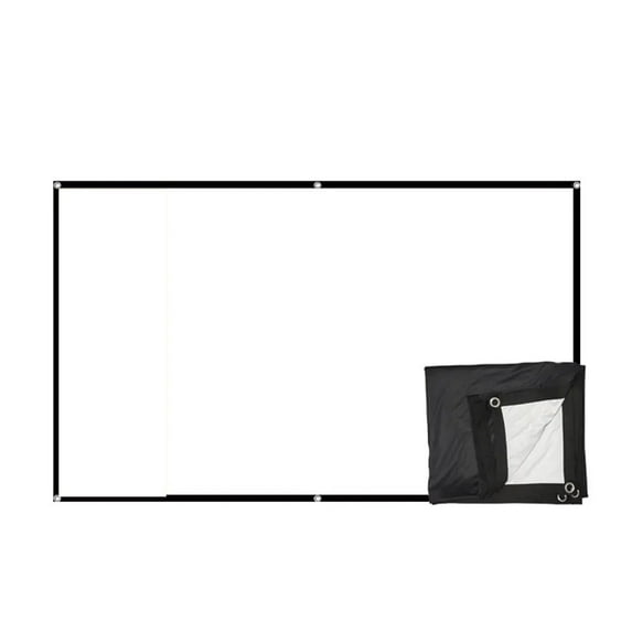 Black Background Milk Silk Projector Screen High-definition Outdoor,Office,Home ,Wrinkle-Free Outdoor Projector Screen