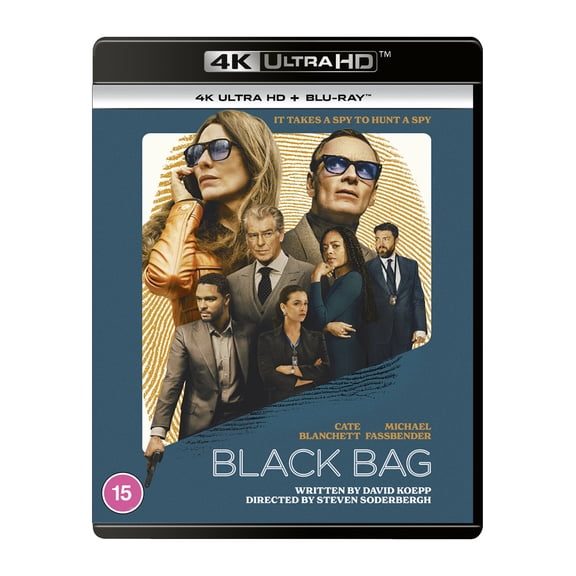Black Bag (4K Ultra HD) Michael Fassbender Orli Shuka Regé-Jean Page Marisa Abela Dane Juler