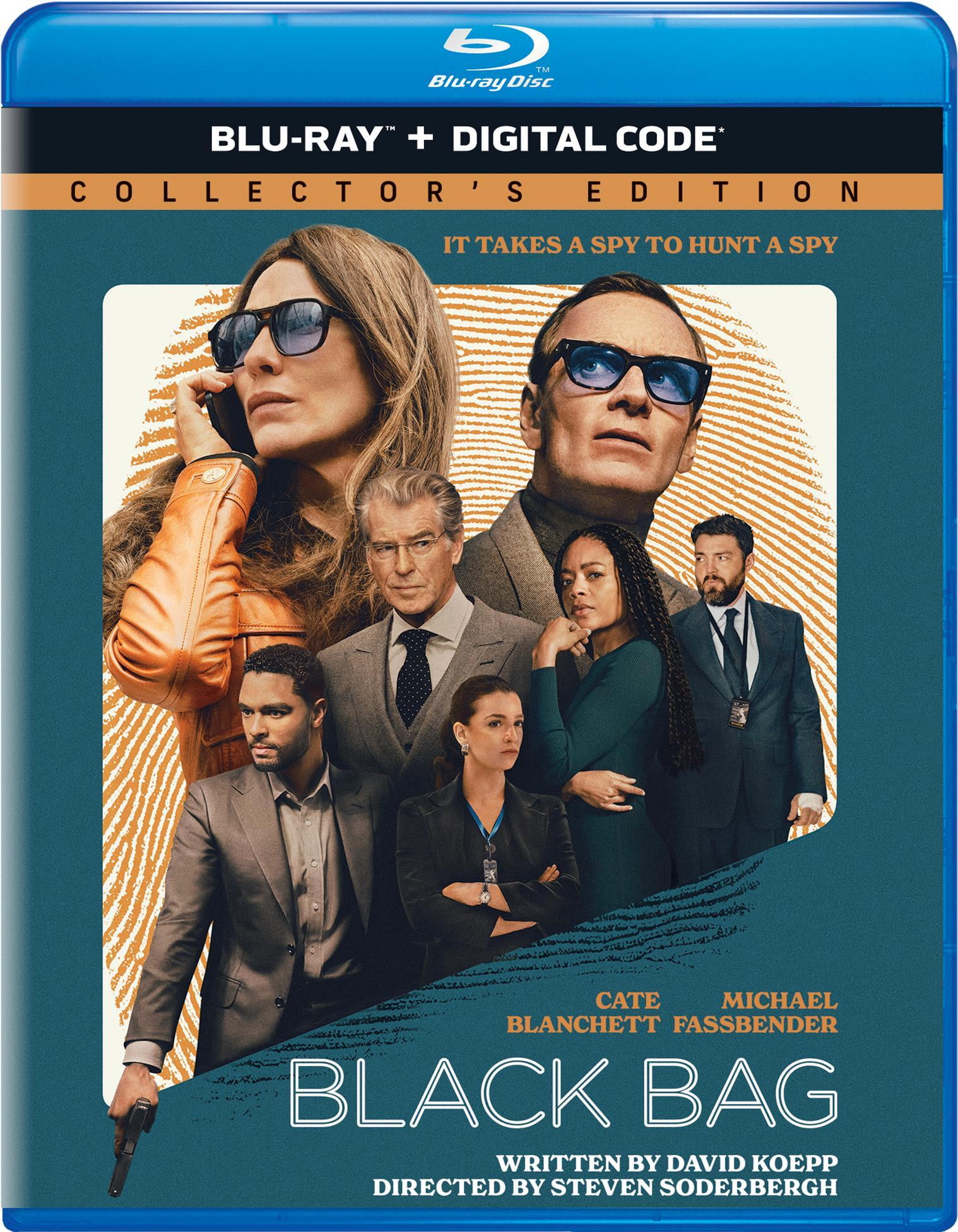 SDS Black Bag Blu-ray Digital Copy Thriller Drama Suspense Rated R Universal