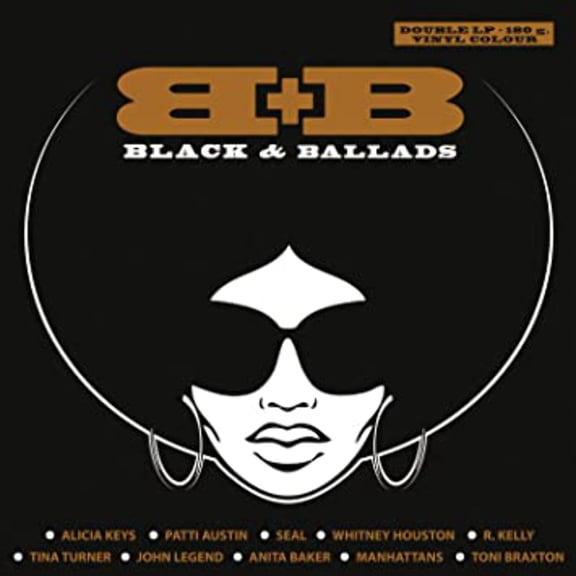 Various B+B Black & Ballads (Vinyl Record)
