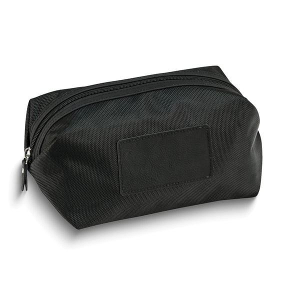 Black Ballistic Nylon and Black Accent Dopp Kit QGM21357